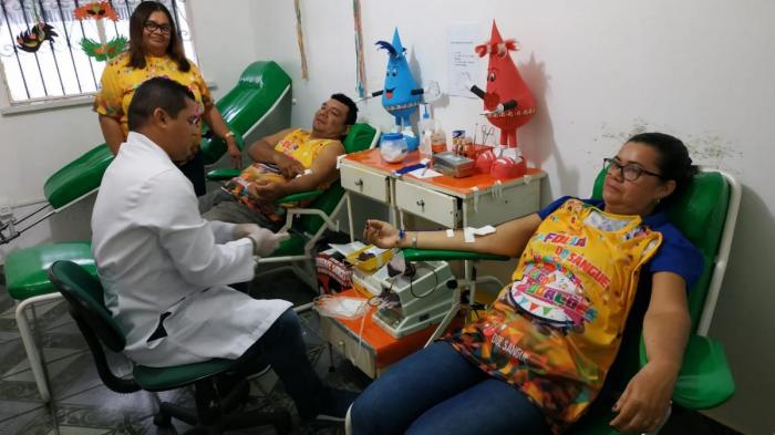 Banco de Sangue de Parintins finaliza campanha do carnaval ultrapassando meta estabelecida