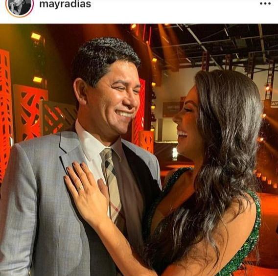 Ex miss Brasil Mayra Dias anuncia casamento com Bi Garcia Ex miss Brasil Mayra Dias anuncia casamento com Bi Garcia