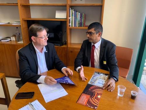 Secretário de Cultura cumpre agenda de captação de recursos, em Brasília e SP, para projetos na capital e interior