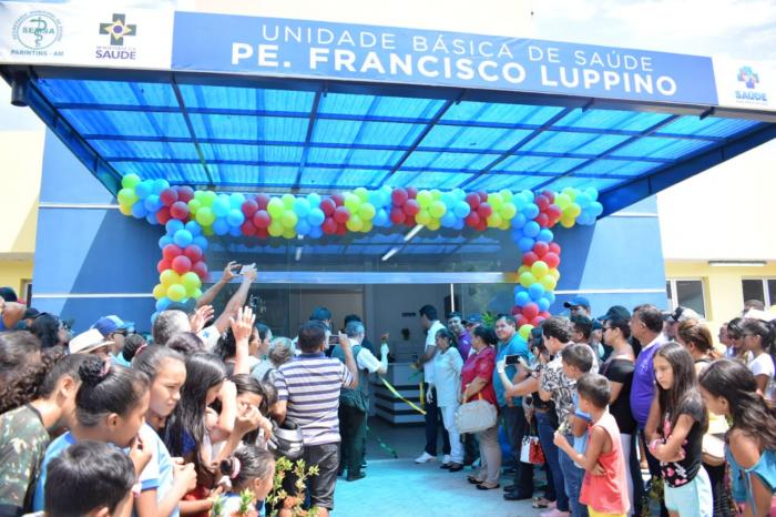 Com festa, Vila Amazônia recebe nova e moderna UBS Padre Francisco Luppino