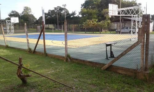 Quadras poliesportivas do Campus da Ufam em Parintins são revitalizadas