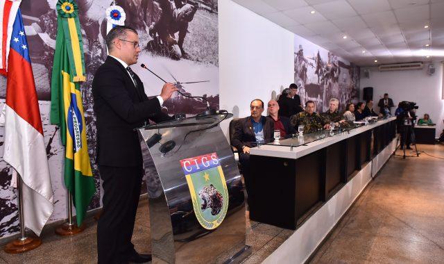 Josué Neto reitera a importância do CIGS para a defesa da Amazônia