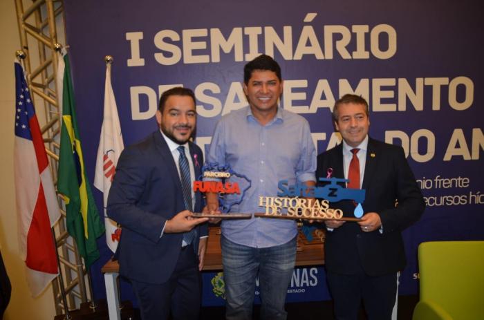 Parintins é premiada no primeiro seminário de saneamento sustentável da Amazônia Parintins é premiada no primeiro seminário de saneamento sustentável da Amazônia
