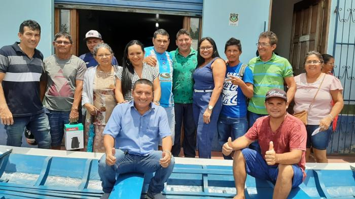 Gelson Moraes participa da programação de 11 anos de fundação do Sindpesca Parintins