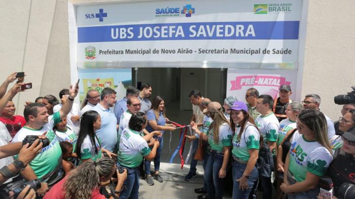 Saullo Vianna destaca uso dos recursos do FTI para conclusão de UBS em Novo Airão 