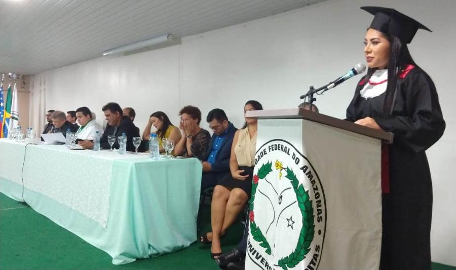 Com 70 formandos, Ufam Parintins tem maior colação de grau do interior do Amazonas Com 70 formandos, Ufam Parintins tem maior colação de grau do interior do Amazonas