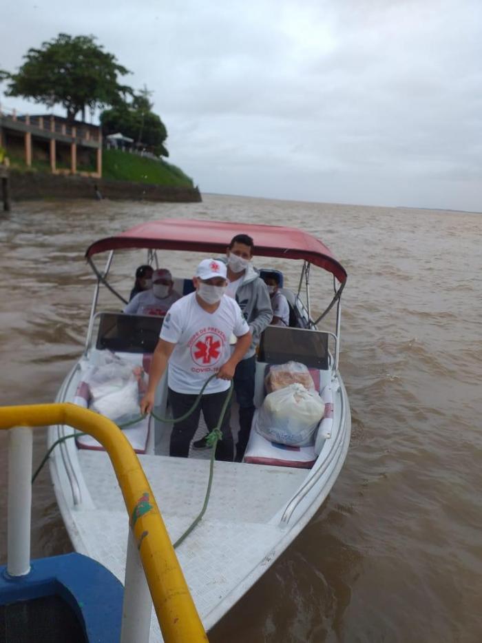 Prefeitura de Parintins faz monitoramento em comunidades onde esteve criança positivada com Coronavírus Prefeitura de Parintins faz monitoramento em comunidades onde esteve criança positivada com Coronavírus