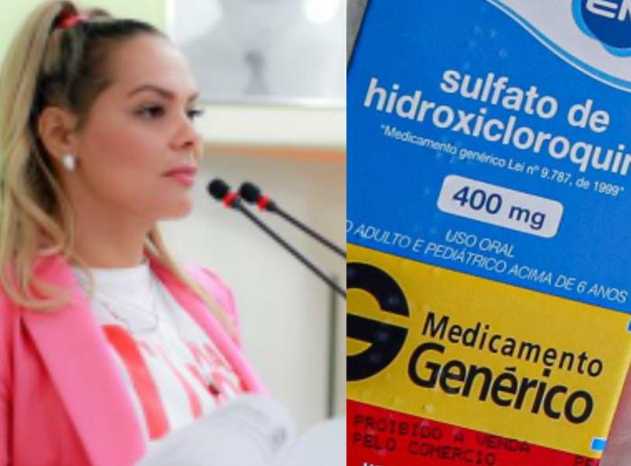 Vereadora de Parintins questiona o uso de CLOROQUINA na higienização das ruas do município 