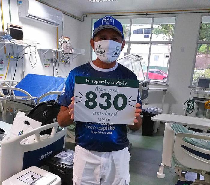 Covid-19: Vice-presidente do Caprichoso deixa Hospital após quase 20 dias