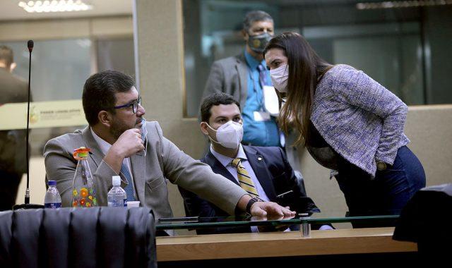 Alessandra e Dr Gomes irão conduzir Comissão de Impeachment de Wilson Lima Alessandra e Dr Gomes irão conduzir Comissão de Impeachment de Wilson Lima