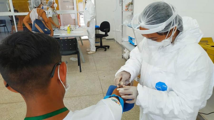 Parintins é o primeiro município do país em testagem por 1 mil habitantes de Covid Parintins é o primeiro município do país em testagem por 1 mil habitantes de Covid