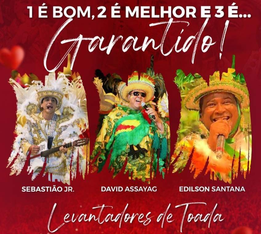 Garantido confirma David Assayag e diz ter agora três levantadores de toada