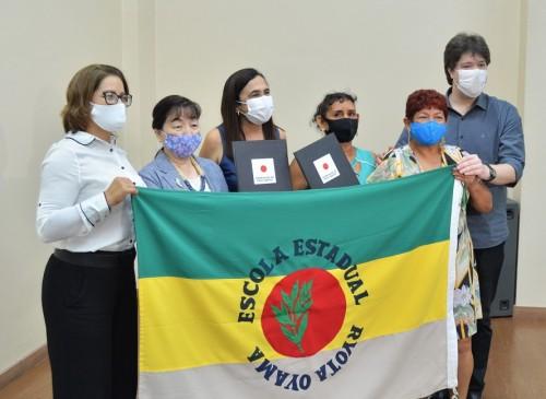 Escola de Parintins ganha quadra poliesportiva após parceria entre SEDUC e Consulado do Japão