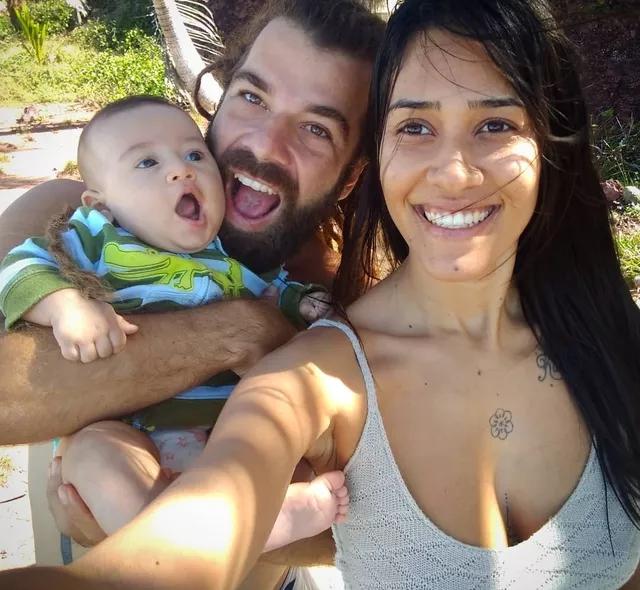 Parte de falésia desaba e mata casal e bebê de 7 meses em Pipa