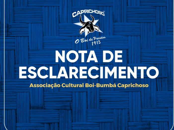Sobre operação da PF, Caprichoso diz que não existe acusação formal contra presidente 
