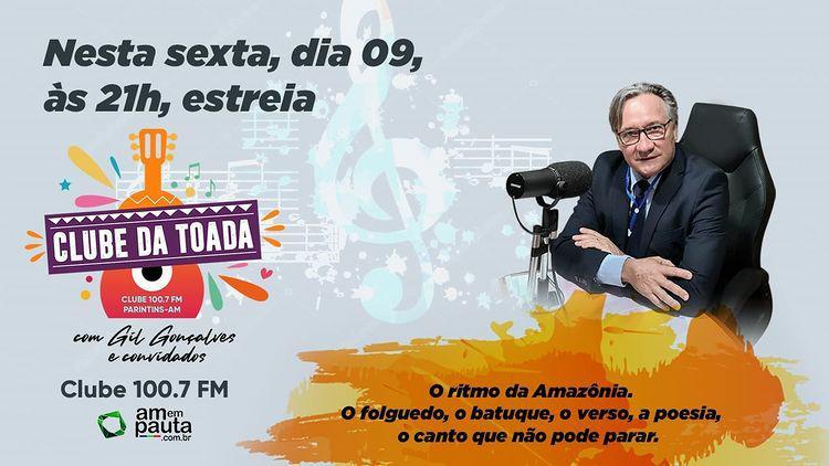 CLUBE DA TOADA: Gil Gonçalves estréia programa de toada nesta sexta-feira 