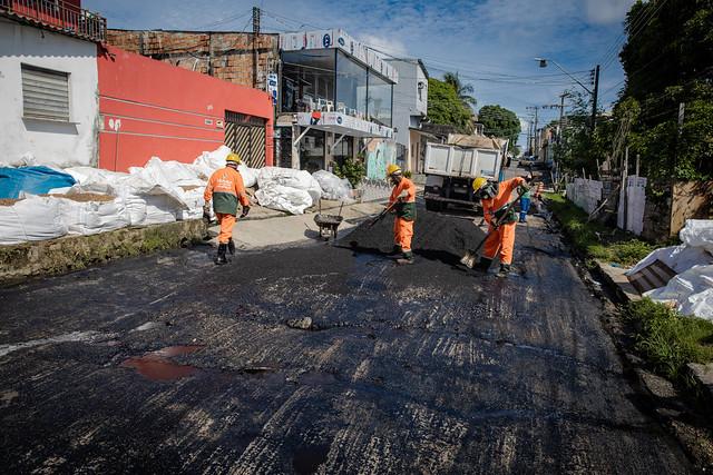 Em 100 dias, prefeitura de Manaus realizou oito mutirões de infraestrutura