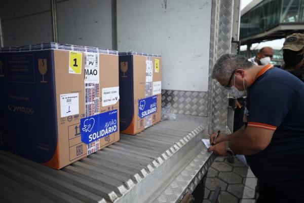Governo do Estado do Amazonas recebe mais 8.190 doses de vacinas Pfizer contra a Covid-19