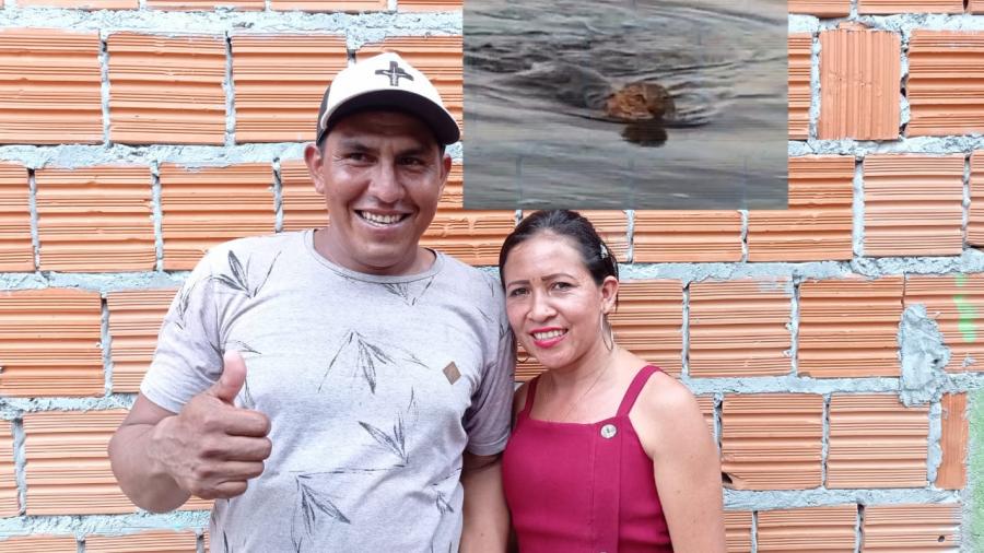 ASSISTA: Casal conta detalhes sobre encontro com onça pintada no Rio Uaicurapá
