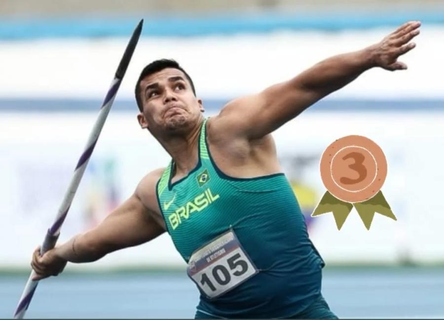 AMAZONAS NO PÓDIO: Pedro Nunes é medalha no Sul-americano de Atletismo no Equador
