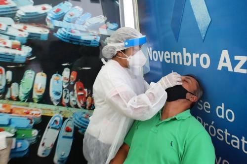 Amazonas inicia testagem de passageiros no aeroporto para vigilância de novas variantes