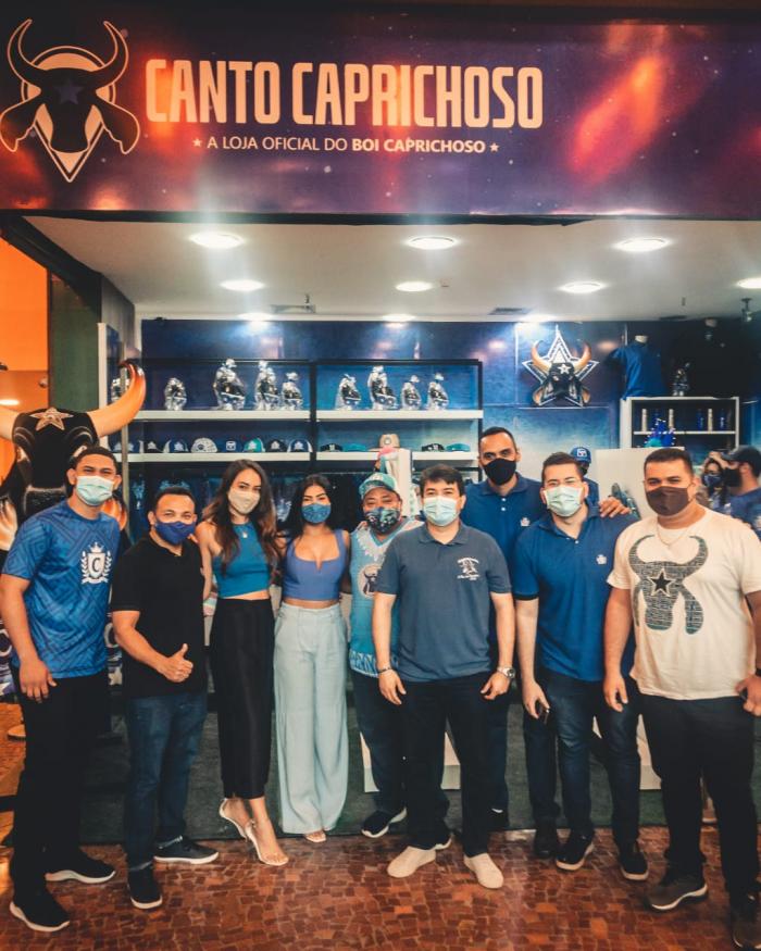 Loja Oficial do Caprichoso é inaugurada no Manauara Shopping