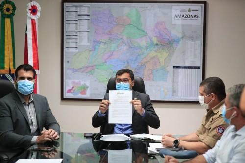 Governador Wilson anuncia investimento de R$ 11,5 milhões no combate às queimadas por meio de banco alemão