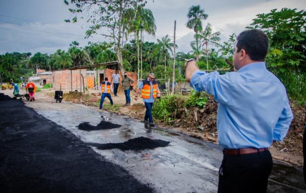 Comunidade 23 de setembro recebe obras de recapeamento asfáltico, após solicitação do vereador Jander 