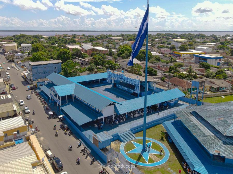 MISSA E HASTEAMENTO DO PAVILHÃO: Caprichoso une nação azul antes da Live Parintins 2021