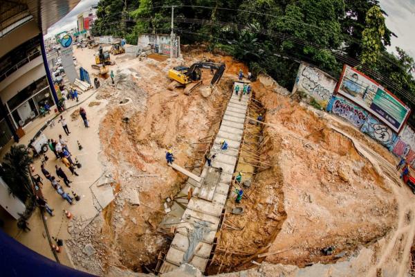 Prefeitura de Manaus realizou grandes intervenções de infraestrutura nos seis meses da gestão David Almeida