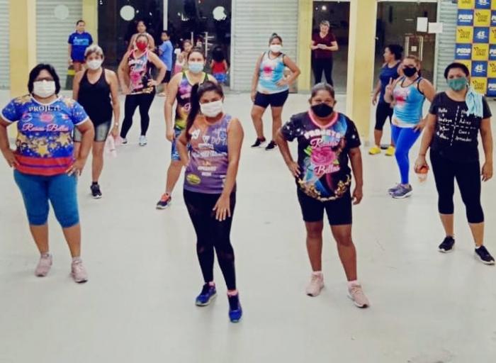 PSDB-AM retoma aulas de zumba para mulheres da comunidade