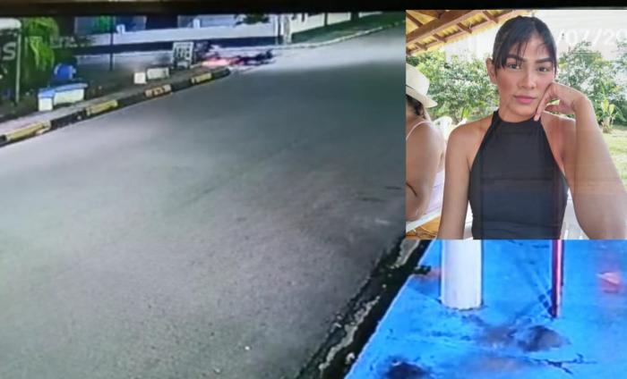 ASSISTA: Câmera capta acidente que matou jovem em Parintins