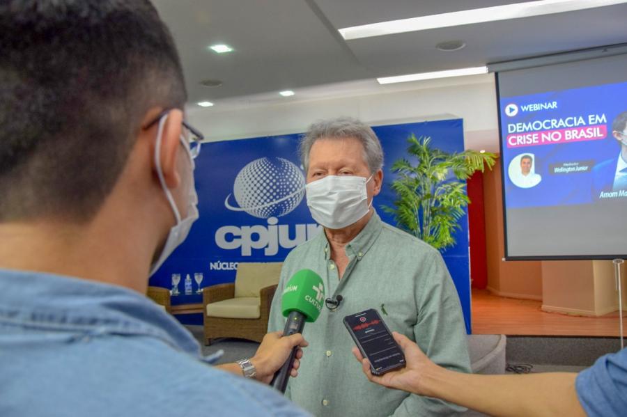 Dória e Virgílio debatem sobre vacinação contra covid-19 e recuperação da economia 