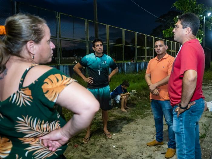 Jander Lobato dialoga com moradores de cinco bairros da capital para tratar de demandas de infraestrutura e inclusão social