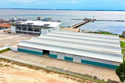 Em Santarém- PA, obra do Terminal Hidroviário entra na reta final