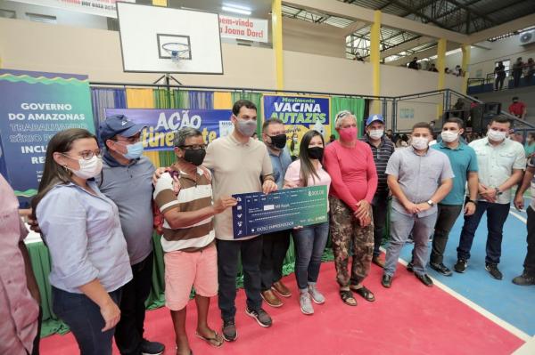 Saullo Vianna participa de ações e entrega de emendas em Autazes