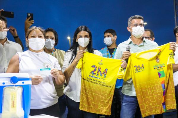Nesta segunda, Prefeitura de Manaus terá 33 pontos para vacinar contra a Covid-19