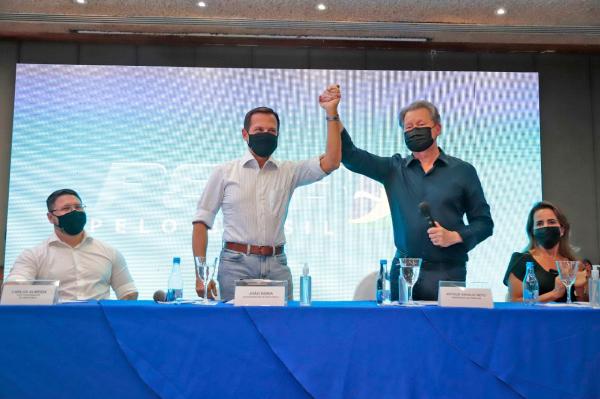 Arthur Virgílio e João Doria pregam união do PSDB em torno da decisão das prévias e da defesa da Amazônia