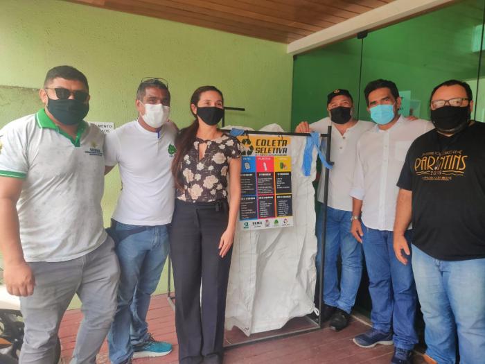 Pontos de coleta seletiva são instalados em Parintins 