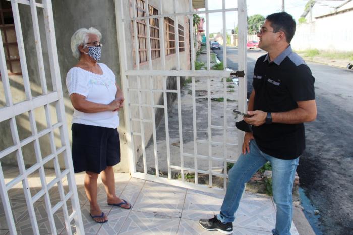 Jander Lobato viabiliza melhorias no bairro Monte das Oliveiras e recebe agradecimentos