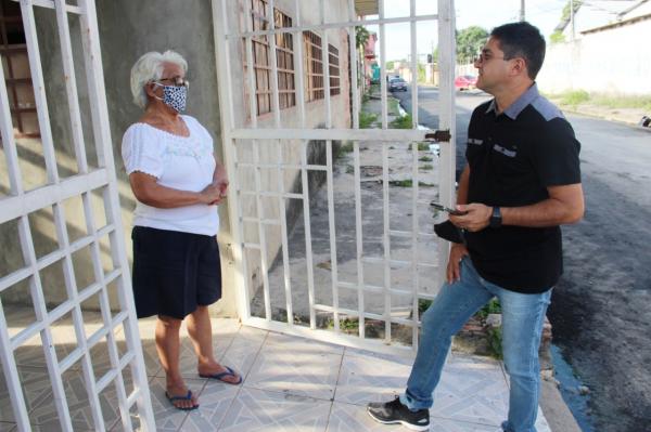 Jander Lobato viabiliza melhorias no bairro Monte das Oliveiras e recebe agradecimentos