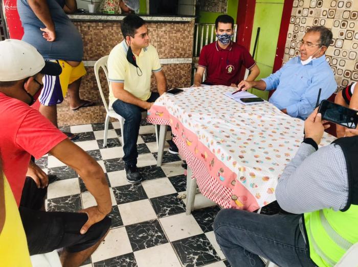 Jander Lobato alinha melhorias do serviço de transporte coletivo no bairro Aliança com Deus