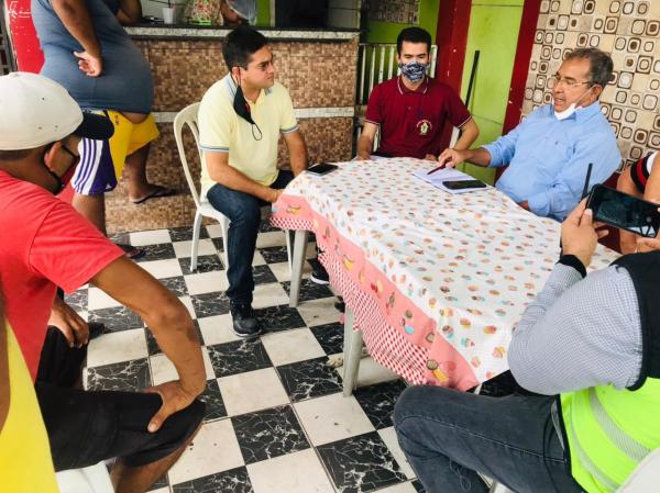 Jander Lobato alinha melhorias do serviço de transporte coletivo no bairro Aliança com Deus