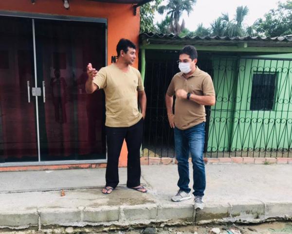 Jander Lobato acompanha conclusão e andamento de obras em bairros nas zonas rural e urbana de Manaus