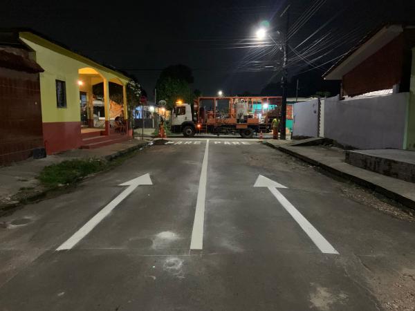 Rua do Cidade de Deus tem melhoria no fluxo de veículos, após solicitação de Jander Lobato
