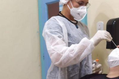 Servidores da educação passam por testagem em massa em 40 escolas de Santarém