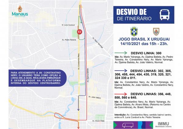 Trecho da Flaviano Limongi ao lado da Arena da Amazônia será interditado nesta quinta-feira
