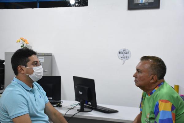 Vereador Jander se reúne com titular da Semulsp para tratar de demandas dos bairros de Manaus