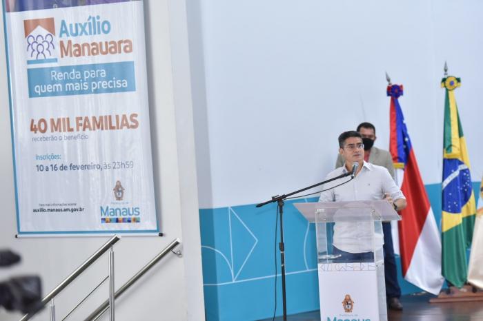 Prefeito David Almeida prorroga ‘Auxílio Manauara’ por mais três meses