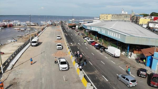 David Almeida entrega ampliação da avenida Lourenço Braga na Manaus Moderna